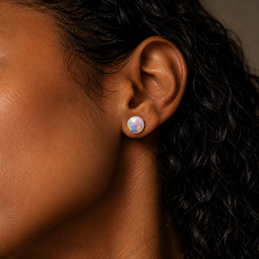 Moonlight Stud Earrings