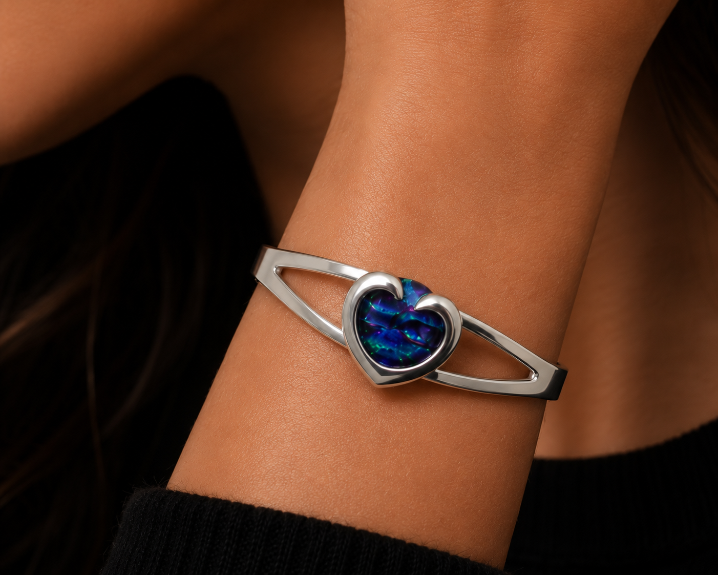 Northern Lights Cuff Bracelet