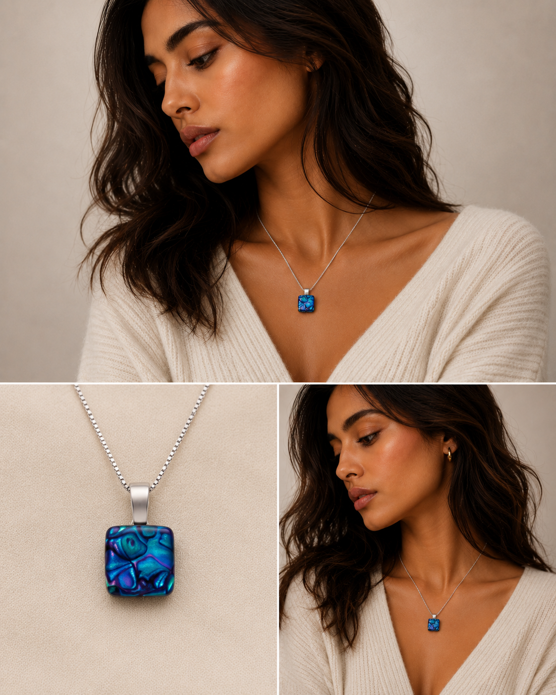 Ocean Cube Pendant